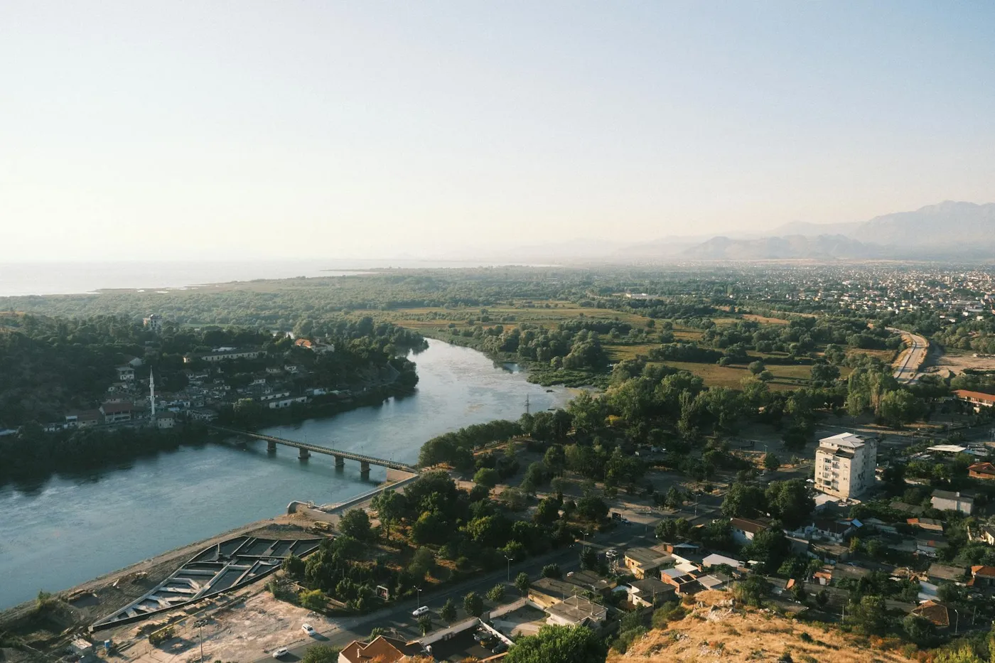 Crossing into Albania from Podgorica Airport, The Tuzi Route