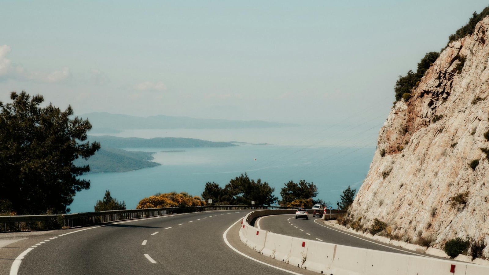 Podgorica region coastal road near Zabjelo