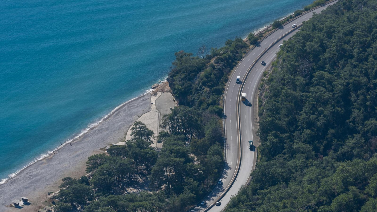 Old motorway from Podgorica toward Danilovgrad